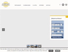 Tablet Screenshot of cortijoelparaiso.es